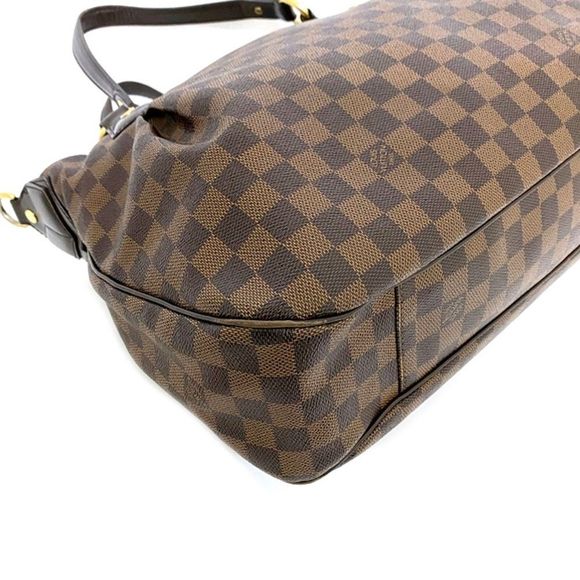 Louis Vuitton Evora MM Brown Damier Ebene Shoulder Bag - Picture 6 of 9